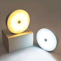 Motion Sensor Light — Rechargeable LED Puck Light with Auto On/Off