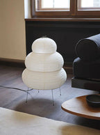 AKARI 24N Japanese Paper Lamp — Washi Rice Paper Floor & Table Lamp