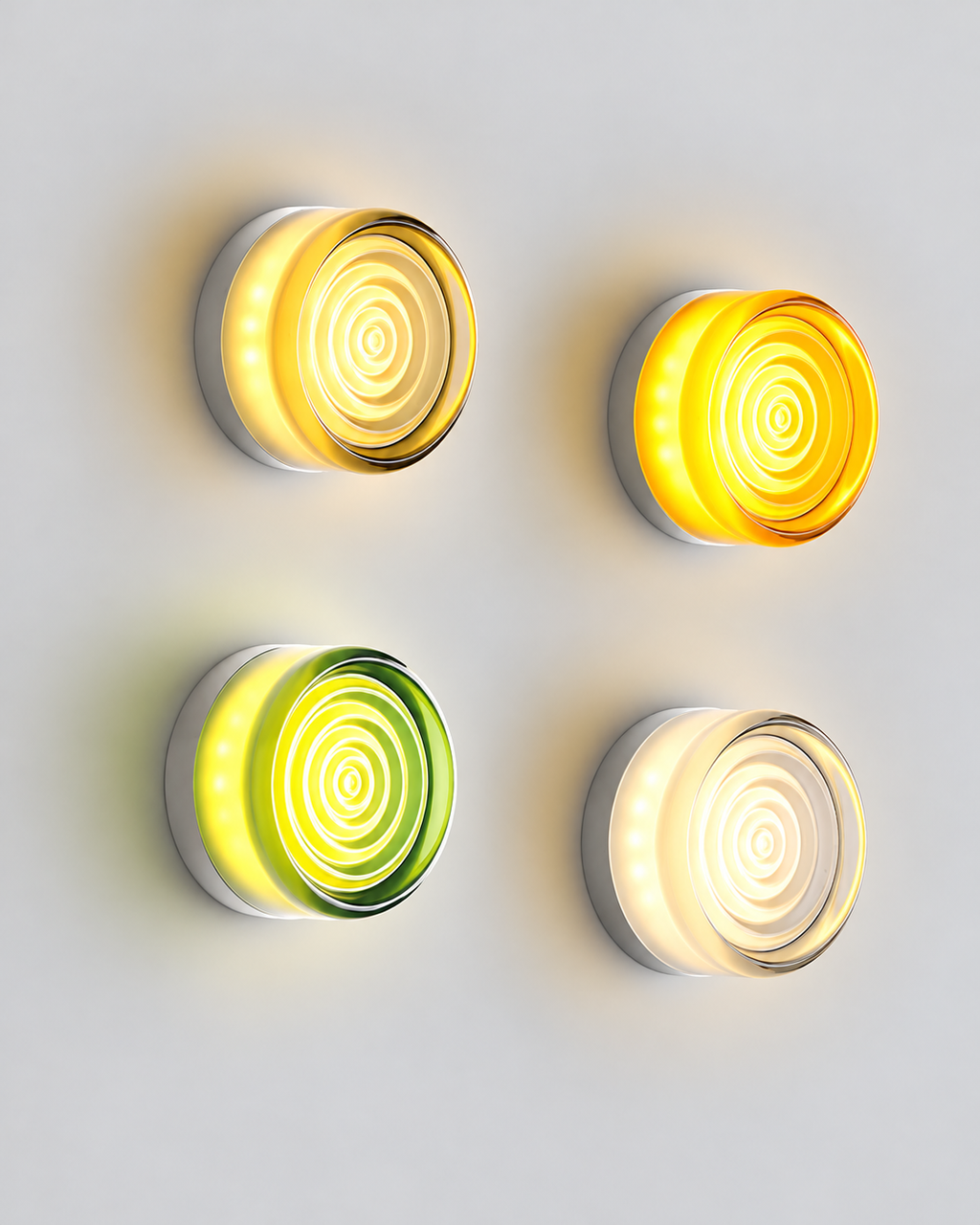 Nordic wall lamp — Acrylic Lens LED Wall Sconce