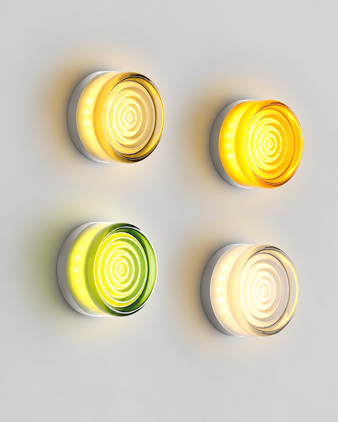 Nordic wall lamp — Acrylic Lens LED Wall Sconce