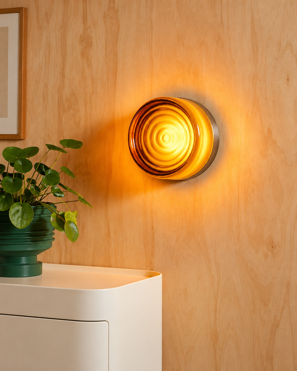 Nordic wall lamp — Acrylic Lens LED Wall Sconce