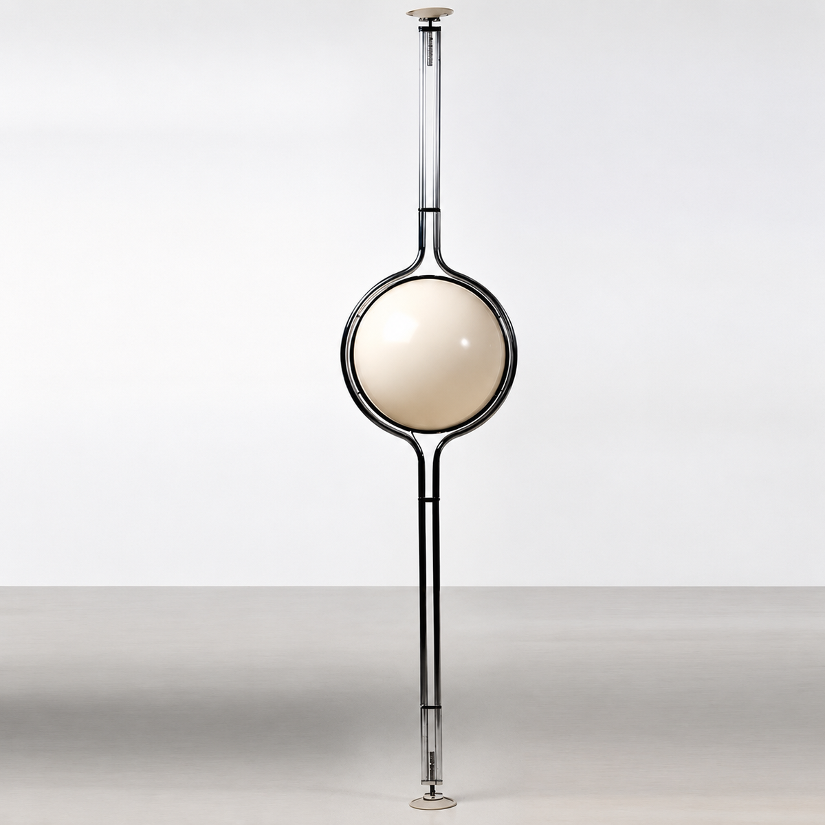 Monument Floor to Ceiling Lamp — Bauhaus Nordic Art Floor-to-Ceiling Sculptural Lamp for Living Room and Bedroom