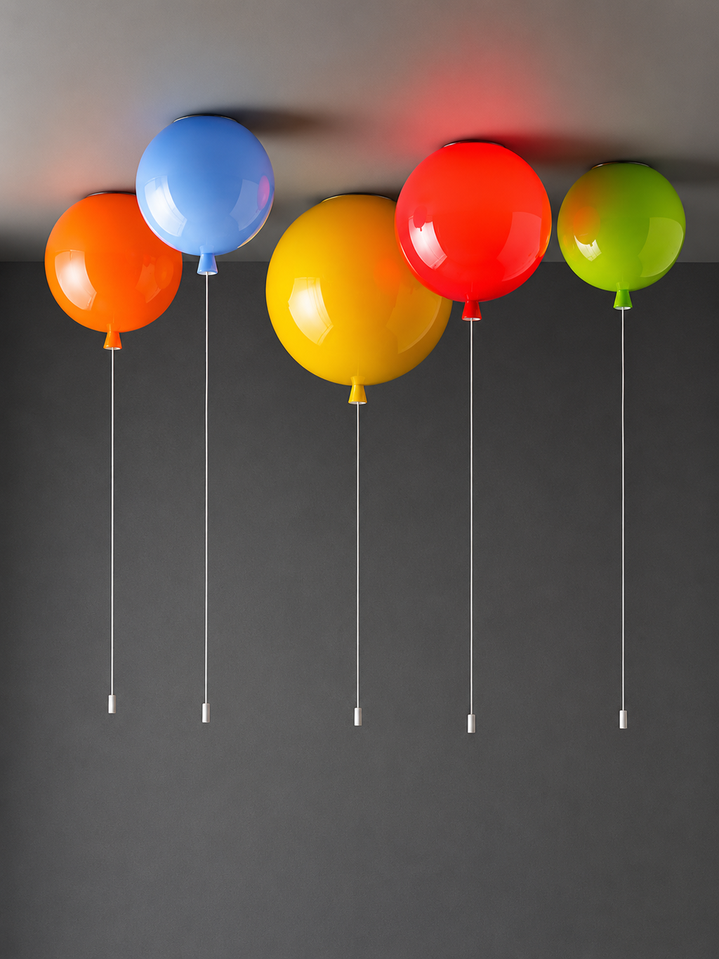 Balloon Ceiling Lamp — Colorful Balloon Ceiling Light