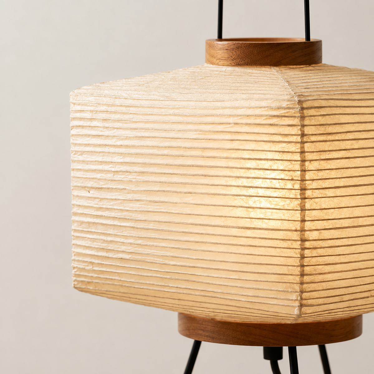 7A Paper Lamp — Washi Rice Paper Table Lamp