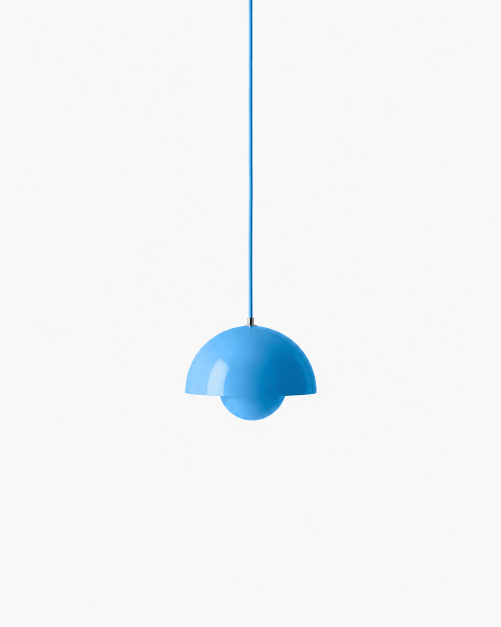 Vp1 Flowerpot Ceiling Lamp — Vp-Inspired Colorful Dome Pendant Light for Bedrooms, Studies, and Playful Modern Interiors
