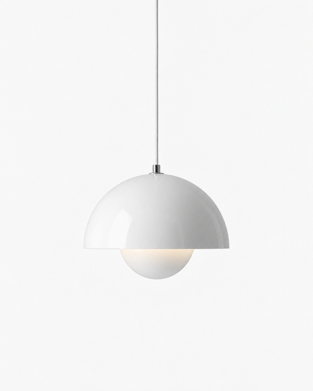 Vp1 Flowerpot Ceiling Lamp — Vp-Inspired Colorful Dome Pendant Light for Bedrooms, Studies, and Playful Modern Interiors