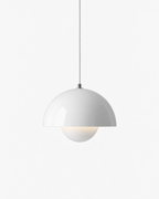 Vp1 Flowerpot Ceiling Lamp — Vp-Inspired Colorful Dome Pendant Light for Bedrooms, Studies, and Playful Modern Interiors