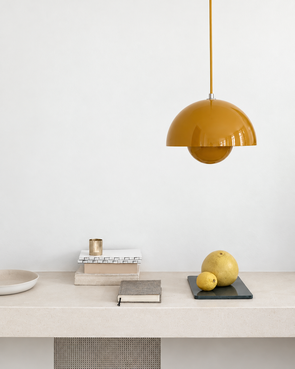 Vp1 Flowerpot Ceiling Lamp — Vp-Inspired Colorful Dome Pendant Light for Bedrooms, Studies, and Playful Modern Interiors