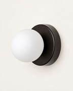 Nordic Macaron Orb — Pastel Ball Wall Sconce for Bedroom, Hallway, and Soft Modern Interiors