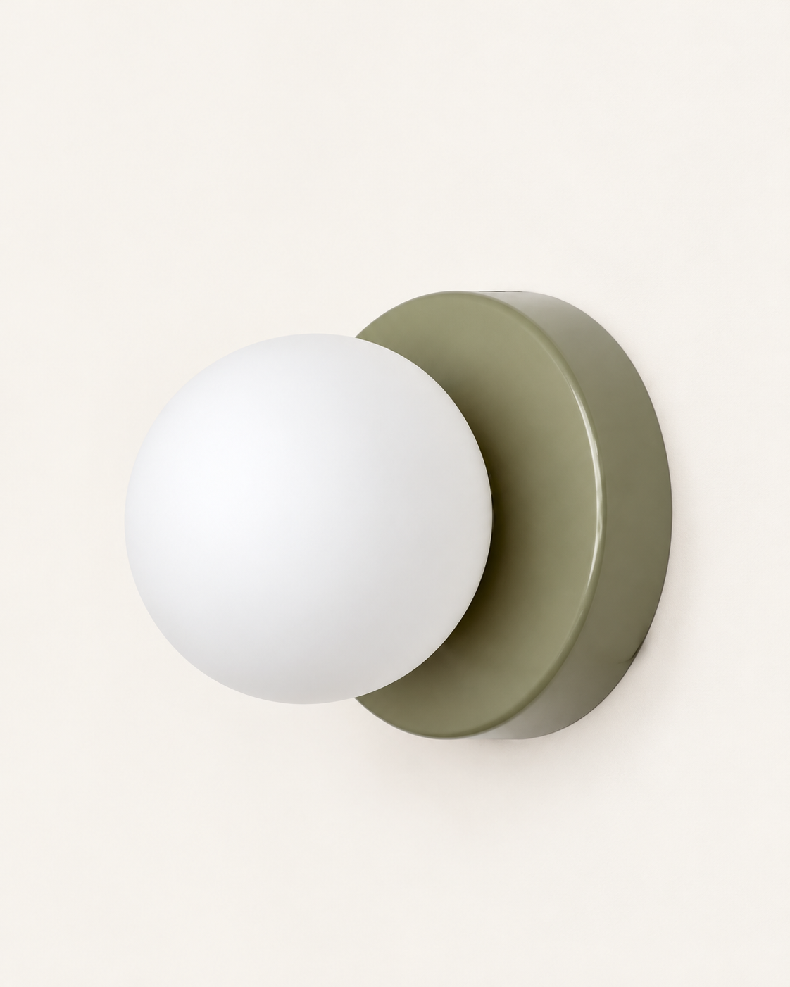 Nordic Macaron Orb — Pastel Ball Wall Sconce for Bedroom, Hallway, and Soft Modern Interiors