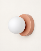 Nordic Macaron Orb — Pastel Ball Wall Sconce for Bedroom, Hallway, and Soft Modern Interiors