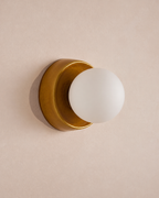 Nordic Macaron Orb — Pastel Ball Wall Sconce for Bedroom, Hallway, and Soft Modern Interiors