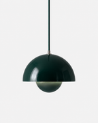 Vp1 Flowerpot Ceiling Lamp — Vp-Inspired Colorful Dome Pendant Light for Bedrooms, Studies, and Playful Modern Interiors