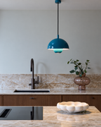 Vp1 Flowerpot Ceiling Lamp — Vp-Inspired Colorful Dome Pendant Light for Bedrooms, Studies, and Playful Modern Interiors