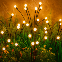 Solar Firefly Lights — Swaying Garden Stake Lights (2, 4, or 6 Pack)