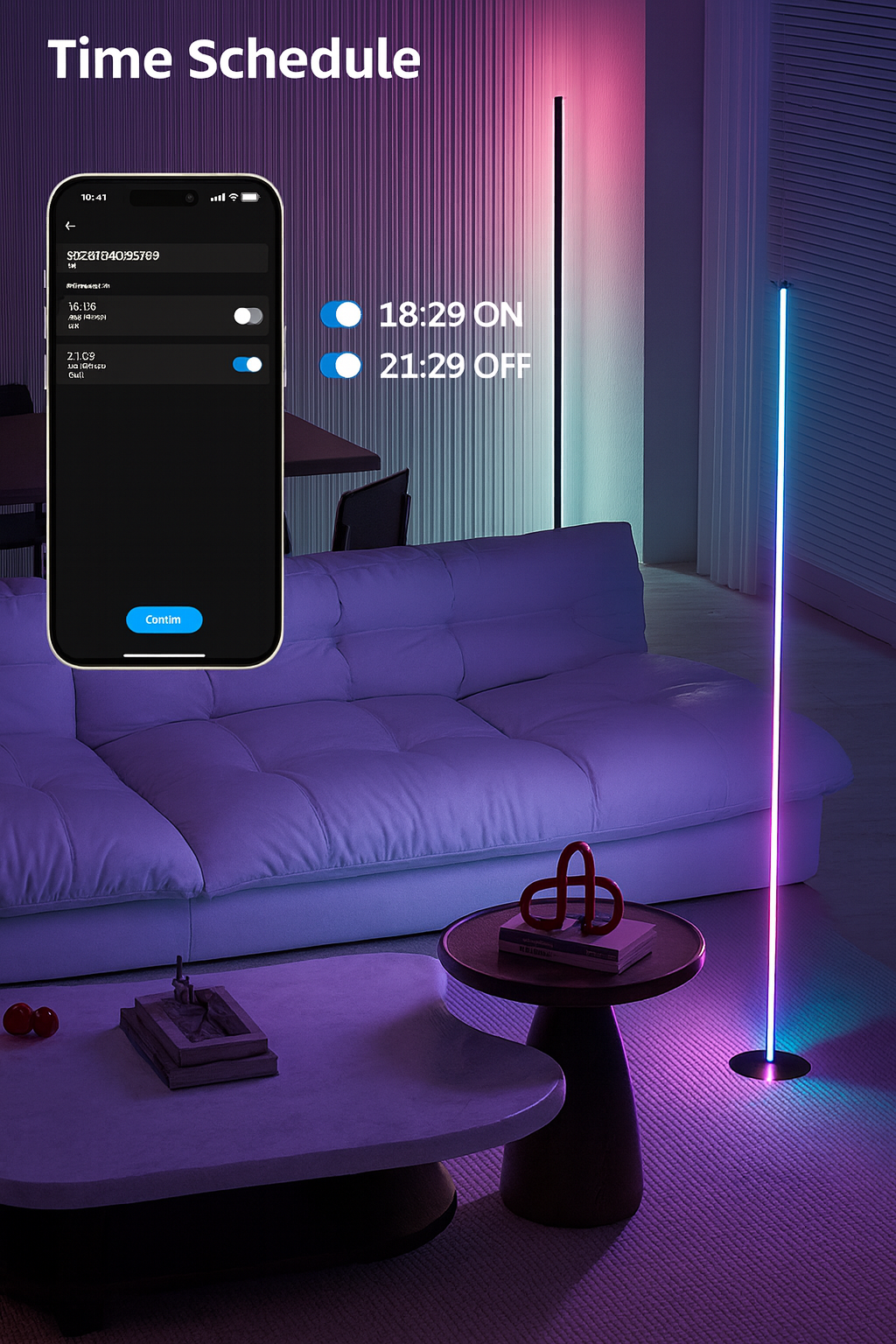 Smart Led Floor Lamp