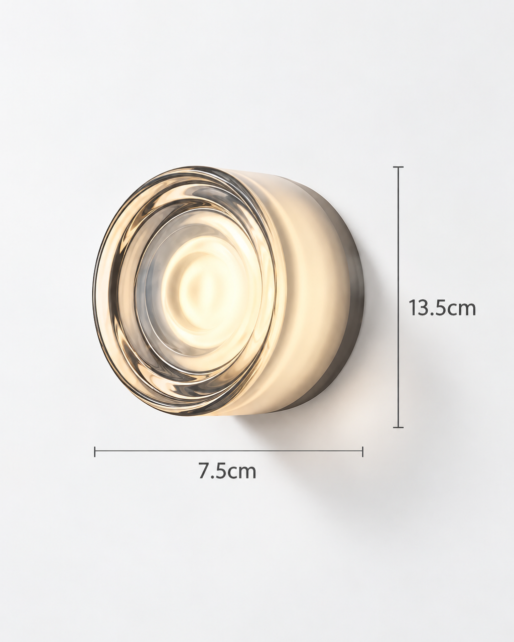 Nordic wall lamp — Acrylic Lens LED Wall Sconce