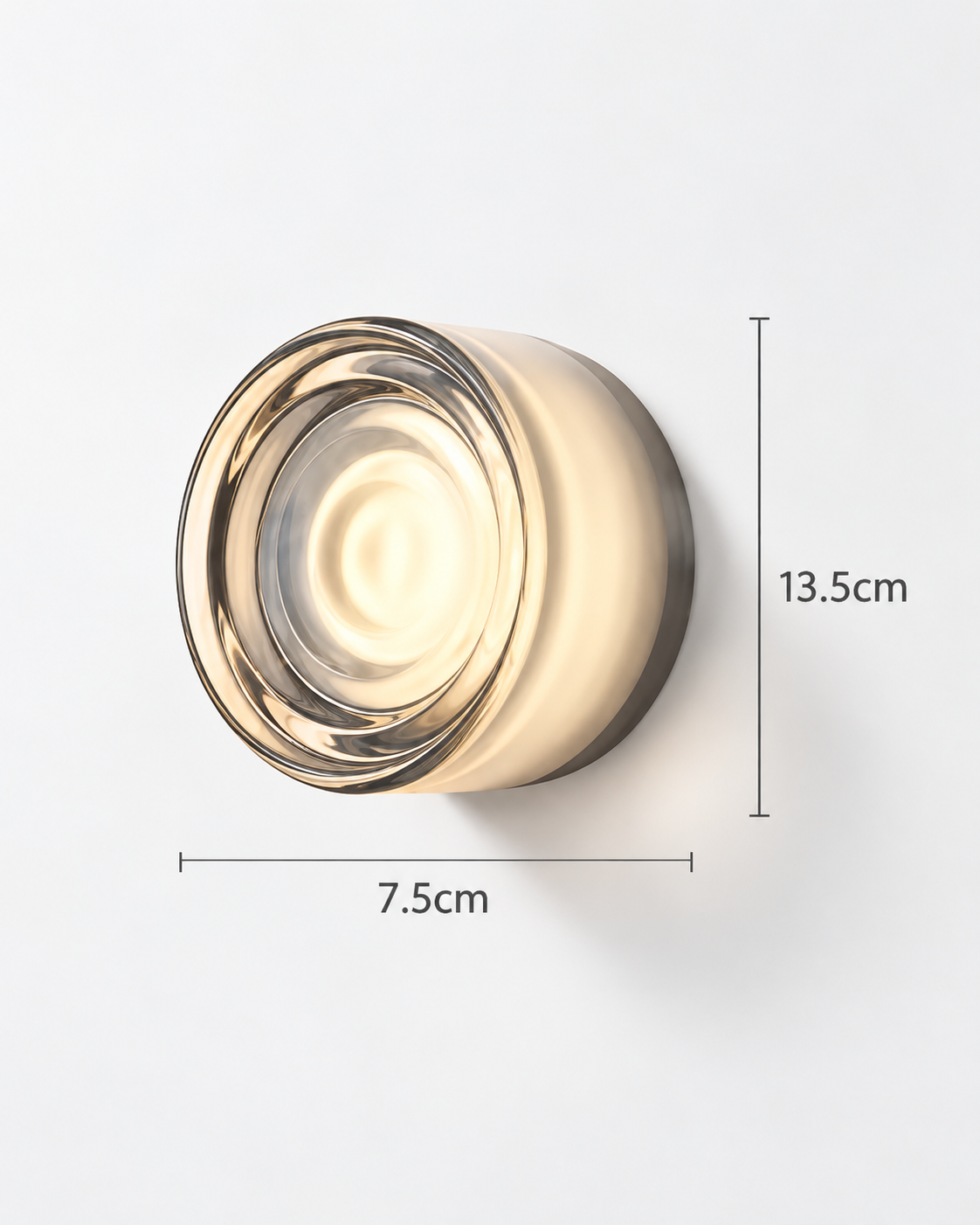 Nordic wall lamp — Acrylic Lens LED Wall Sconce