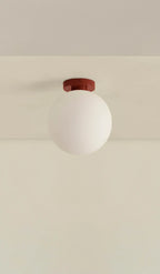 Nordic Macaron Orb — Pastel Ball Wall Sconce for Bedroom, Hallway, and Soft Modern Interiors
