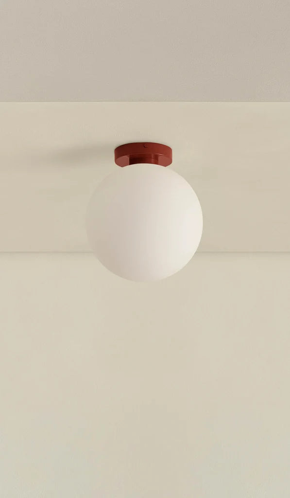 Nordic Macaron Orb — Pastel Ball Wall Sconce for Bedroom, Hallway, and Soft Modern Interiors