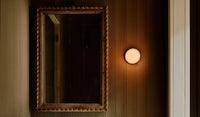 Nordic Macaron Orb — Pastel Ball Wall Sconce for Bedroom, Hallway, and Soft Modern Interiors