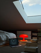 Serenity Mushroom Lamp — Vintage Italian 70s Touch Dimmable Table Lamp