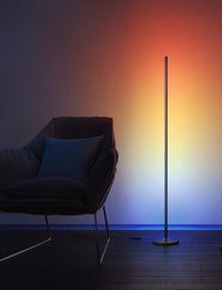 Smart LED Floor Lamp — RGBIC Color Floor Lamp with Alexa & Google Assistant